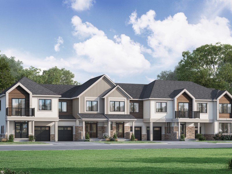 Hawthorne East Village Milton Village Townhome A floor plan placeholder by Mattamy Homes